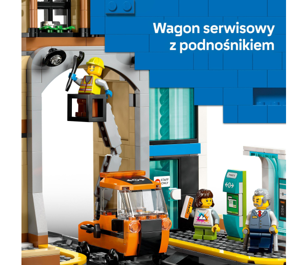 LEGO City 60469 Centralny dworzec kolejowy - 1331644 - zdjęcie 6